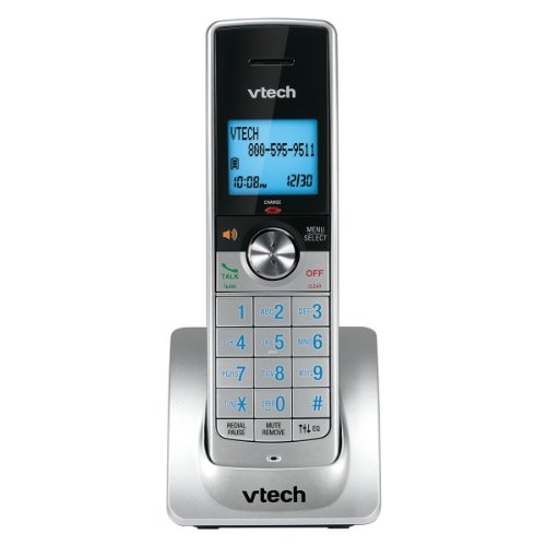 Vtech 6305 DECT 6.0 Cordless Phone Accessory Handset, Silver/Black, 1 Handset