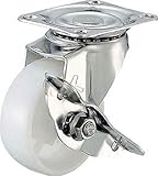 ハンマー　Ｓ型　オールステンレス　自在ＳＰ付ナイロン車６５ｍｍ 315S-N65BAR01