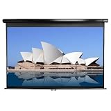 Best Price Elite Screens Manual Pull Down Projection Screen, 4:3 Aspect Ratio-120in (Matte White)