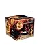 The Hunger Games Movie Votive Glass Tea Light Shadow Casting "Mockingjay"