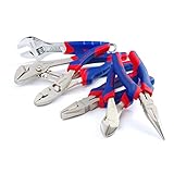 WORPKRP W001315A 6-Piece Pliers and Wrench Set by WorkPro
