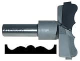 Magnate 8016B Rosette Carbide Tipped Cutter - 3-5/16 Cutting Diameter; 1/2 Shank Diameter