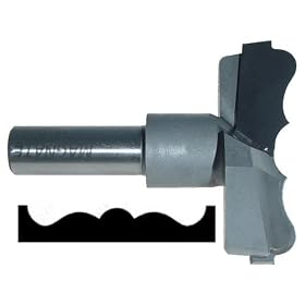 Magnate 8016 Rosette Carbide Tipped Cutter - 2-1/8" Cutting Diameter; 1/2" Shank Diameter