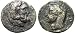 Kos, Islands off Caria, c. 350 B.C.; Silver Didrachm