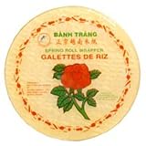 8 1 2" Spring Roll Wrapper   Rice Paper by Pacific Rim Gourmet