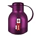 Emsa Samba Quick Press Insulated Server, 34-Ounce, Translucent Raspberry