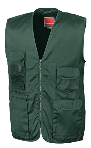 Result Men's Safari Waistcoat Outerwear