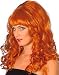 Fancy Dress Accessory Ladies Beehive Wig Auburn Colour