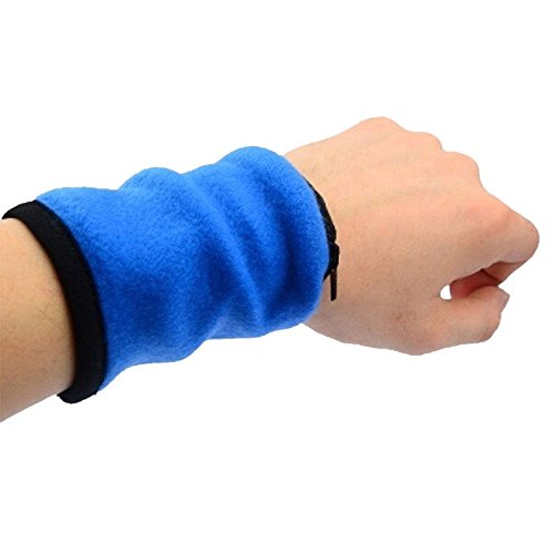 Shuohu Outdoor Cycling Wrist Band Wallet Safe Storage Zipper Sport Strap