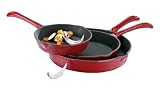 Metro 3 Piece Cast Iron Fry Pan Set #1196