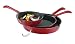 Metro 3 Piece Cast Iron Fry Pan Set #1196