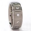 New 8 mm Men's Titanium Wedding Band, Comfort Fit Ring Sizes 8 To 12