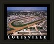 Horse Racing Framed Churchill Downs Aerial Print -
