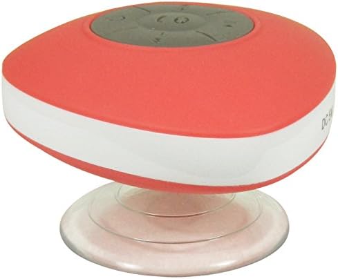 Waterproof Audiosuper Bass Bluetooth Mini Wireless Portable Speaker for Home Theatre, Portable Audio Player, Smart Phone, Computer(W-red)