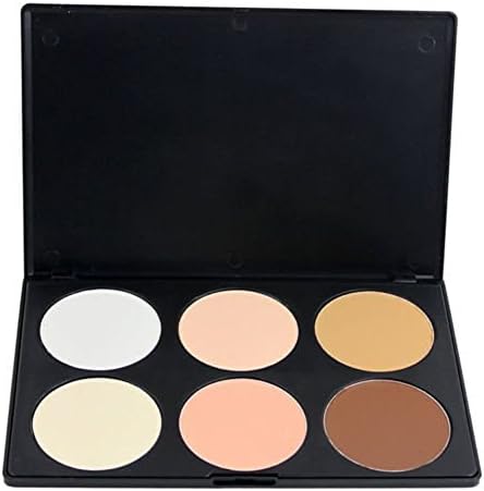 Professional 6 Colors Contour Face Powder Makeup Blush Palette