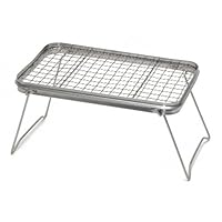 Camping Grill - Portable Compact Scout Camping Grill - Weighs just 2.5 lbs and includes Carrying Bag