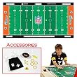 NFLR Licensed Finger FootballT Game Mat - Dolphins - Toys & Games > Finger FootballT > NFL AFC