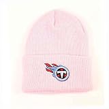 Tennessee Titans Pink Cuffed NFL Beanie