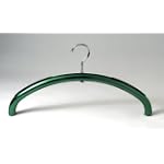 Precision Hanger in Green With Felt. The Dimple & Crease Free Hanger Solution !-Click "2 New" for Other Offers!
