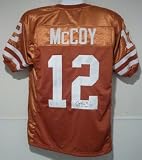 Colt McCoy Autographed/Hand Signed Texas Longhorns Orange Jersey