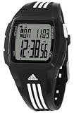 Adidas Women's DURAMO ADP6003 Black Polyurethane Quartz Watch with Grey Dial