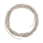 Sterling Silver Fine Snake Beading Chain .6mm Bulk By the Foot