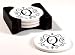 Round Monogram Coaster - Q