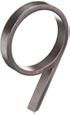 The Hillman Group 843229 5-Inch Die Cast Floating/Flush House Number, Aged Bronze