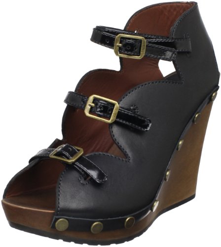 See by Chloe Women's 17026 Wedge Sandal,Nero,11 M US