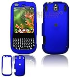 Palm Pixi CDMA Sprint PDA Cell Phone Rubber Feel Dark Blue Protective Case Faceplate Cover