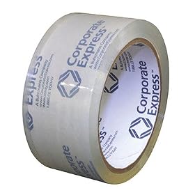 Premium Grade Crystal Clear Packaging Tape, 3mil, 48mmx55m CEB48504 by Corporate Express Brands