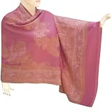 Handmade Jamawar Cut Work Woolen Stole, A Special Gift For Her (Free Shipping) Stle0165rr