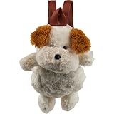 Cuddlee Pet Plush Animal Backpack - Dog