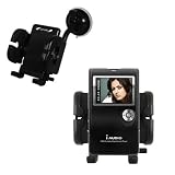 Cowon iAudio X5 Flexible Car Windshield Holder - Gomadic Brand