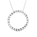 FOJO's Diamond in Sterling Silver Circle Pendant (1 ct. tw.)