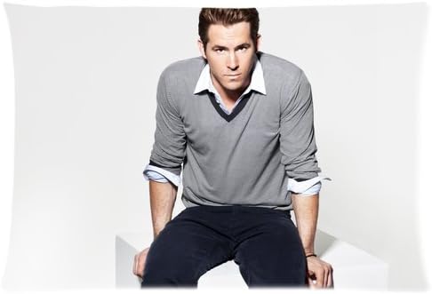 Ryan Reynolds Zippered Pillow Case Cushion Case Pillow Cover 20x30(two sides)