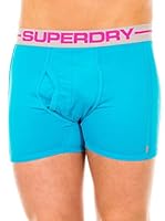 Superdry Pack x 2 Bóxers (Turquesa / Fucsia)