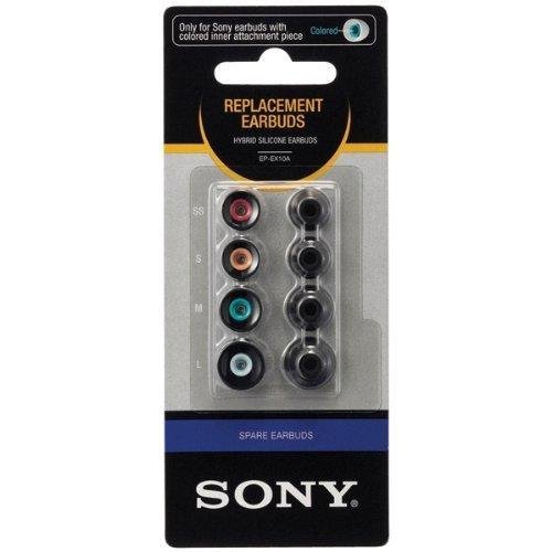 Sony EPEX10A/BLK Hybrid Replacement Earbuds (Black)