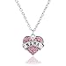 Nana Charm Heart Chain Pendant Necklace Jewelry