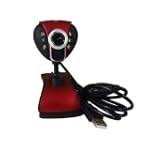 Sunvalleytek Y18 Night Vision Webcam 8.0MP, Supports snapshot, Rose Red