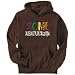 Hoodie Mens Brown 
