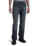 Calvin Klein Mens Medium Vintage Wash Relaxed Straight Leg Jean