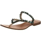 Cocobelle Women's Precious Embellished Thong Sandal