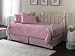 Paramount 5 Piece Twin Daybed Set in Solid Pink