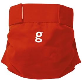 gDiapers - Culotte Little gPant - Good Fortune Red - Medium
