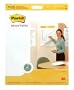 Post-it� Easel Pad, Self-Stick, Wall Mount, 20 Inches x 23 Inches, White, 20 Sheets per Pad, Two per Pack