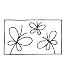Rubber Stamp-Butterfly Window