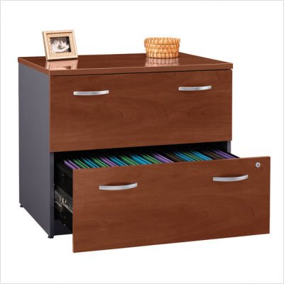 Series C Lateral File Finish Mahogany