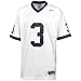 Nike Penn State Nittany Lions #3 White Tackle Twill Football Jersey