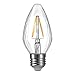 LIGHTSTORY F15 1.8W LED Filament Bulb - LED Decoration 25W Equivalent, E26 Base, 2700K, Non-dimmable